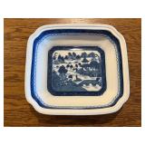 Mottahedeh Square Covered Vegetable Bowl & Cover Vista Alegre, Blue Canton /Â Square Covered VegetableCantonby MOTTAHEDEH