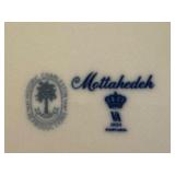Set of 4 Mottahedeh 10-Inch Blue Canton Historic Charleston Plates