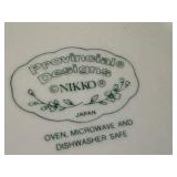 Nikko Provincial Designs Vintage 12-Place Dinnerware Set with Cups, Saucers, Bowls, Plates and Creamers