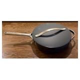 Caraway 12-Inch Sauté Pan with Lid, Stainless Handle