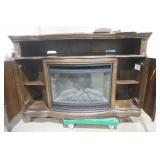 Electric Fireplace and Media Entertainment Mantel Electric Fireplace and Media Entertainment Mantel