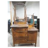Antique Vanity Dresser (No Mirror) Antique Vanity Dresser (No Mirror)