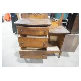 Antique Vanity Dresser (No Mirror) Antique Vanity Dresser (No Mirror)