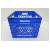 Golden Guernsey Dairy Crate - Blue Golden Guernsey Dairy Crate - Blue