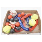 Horseshoes, Ladder Golf Balls, Tennis Balls, Baseball Horseshoes, Ladder Golf Balls, Tennis Balls, Baseball