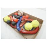 Horseshoes, Ladder Golf Balls, Tennis Balls, Baseball Horseshoes, Ladder Golf Balls, Tennis Balls, Baseball