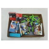 Legos and Block Tech, Nerf Gun Darts, Wii Controller, Deck Boxes with Sleeves Legos and Block Tech, Nerf Gun Darts, Wii Controller, Deck Boxes with Sleeves