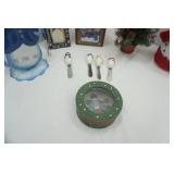 NEW Tin Snowmen and Other Christmas Decor NEW Tin Snowmen and Other Christmas Decor