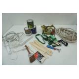 Painting Supplies, Extension cords, Ratchet Straps Painting Supplies, Extension cords, Ratchet Straps