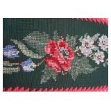 Floral Afghan Forest Green Floral Afghan Forest Green
