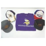 Hats and Vikings Shirt Hats and Vikings Shirt