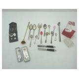 Vintage Flatware, Candle Snuffer, Souvenir Spoons and more Vintage Flatware, Candle Snuffer, Souvenir Spoons and more