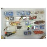 Variety of Fishing Tackle & Organizer Variety of Fishing Tackle & Organizer
