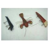 Vintage Ice Spearing Decoys Vintage Ice Spearing Decoys