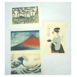 Vintage prints from "36 Views of Mount Fuji"  -Japanese Vintage prints from "36 Views of Mount Fuji"  -Japanese