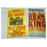 Vintage Concert Posters 14x22" Vintage Concert Posters 14x22"