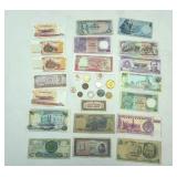 Foreign Paper Bills, Coins, and tokens-(not foreign) Foreign Paper Bills, Coins, and tokens-(not foreign)