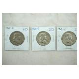 1960s Half Dollars (3ct) 1960s Half Dollars (3ct)