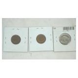 1908 Indian head Pennies (2ct) & 1937 Buffalo Nickel (1ct) 1908 Indian head Pennies (2ct) & 1937 Buffalo Nickel (1ct)