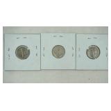 1945 Mercury Dimes (3ct) 1945 Mercury Dimes (3ct)