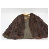 Vintage Fur (Mink?) Cape Vintage Fur (Mink?) Cape
