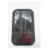 Vintage Lawrence Welk Metal Trays with display stands Vintage Lawrence Welk Metal Trays with display stands