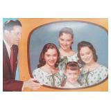 Vintage Lawrence Welk Metal Trays with display stands Vintage Lawrence Welk Metal Trays with display stands