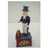 Uncle Sam Cast Iron Bank 10.5" tall Uncle Sam Cast Iron Bank 10.5" tall