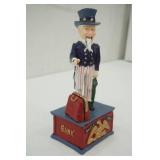 Uncle Sam Cast Iron Bank 10.5" tall Uncle Sam Cast Iron Bank 10.5" tall