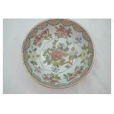Hand Painted Porcelain Vase & Bowl by Nora Fenton Hand Painted Porcelain Vase & Bowl by Nora Fenton