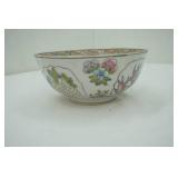 Hand Painted Porcelain Vase & Bowl by Nora Fenton Hand Painted Porcelain Vase & Bowl by Nora Fenton