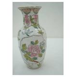 Hand Painted Porcelain Vase & Bowl by Nora Fenton Hand Painted Porcelain Vase & Bowl by Nora Fenton