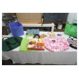 Tote Bags, Collapsible Storage Cube, Green Purse Tote Bags, Collapsible Storage Cube, Green Purse