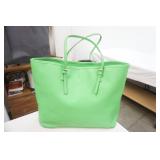 Tote Bags, Collapsible Storage Cube, Green Purse Tote Bags, Collapsible Storage Cube, Green Purse