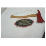 Firefighter Maltese Cross & Wooden Decor Firefighter Maltese Cross & Wooden Decor