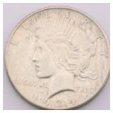 1924 Peace Silver Dollar