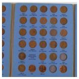 Large Lot of Lincoln Cents - Penny Books 1941-
