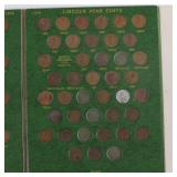 Large Lot of Lincoln Cents - Penny Books 1941-