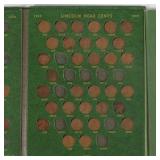 Large Lot of Lincoln Cents - Penny Books 1941-