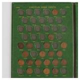 Large Lot of Lincoln Cents - Penny Books 1941-