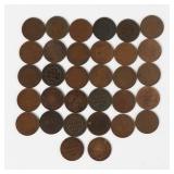 Foreign Copper Coin Lot