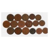 Foreign Copper Coin Lot