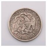 1877 Seated Liberty Half Dollar