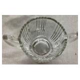 Vintage Glass Creamer and Sugar Sets