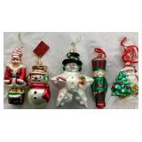 Hand Blown Glass Ornament Collection