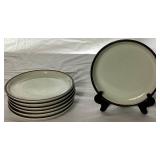 Vintage Denby Stoneware- Camelot Dark Green- Dinnerware Set