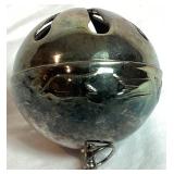 Wallace Silver Plated 1984 and 1990 Limited Edition Sleigh Bell Ornaments