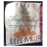 Jules Miller Vintage Wool Coat with Anne Klein Wool Scarf