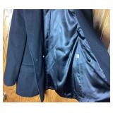Vintage Double Breasted Wool Coat - Size 16