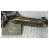 Vintage Travel Charm Bracelet with Sterling Silver Charms